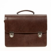 Leather briefcase / briefcase from cowhide 8/160-1