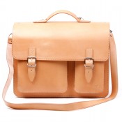 Leather satchel / school bag from Organic Leather 4/166 K