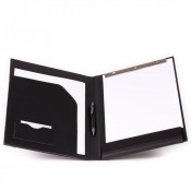 Order block folder of cowhide / leather writing case 4321