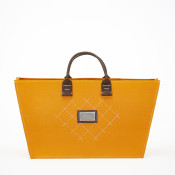 Shoping basket schrinkace leather  7/412 cognac