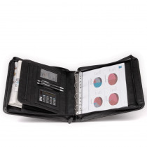 Leather ring binder presentation folder / Leatherette
