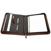 Leather presentation folder / ring binder made ​​of cowhide 4276