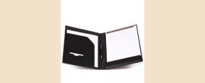 Order block folder of cowhide / leather writing case 4321