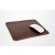 Mousepad calf leather4232 brown