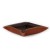 Storage bowl of leather-cognac/brown